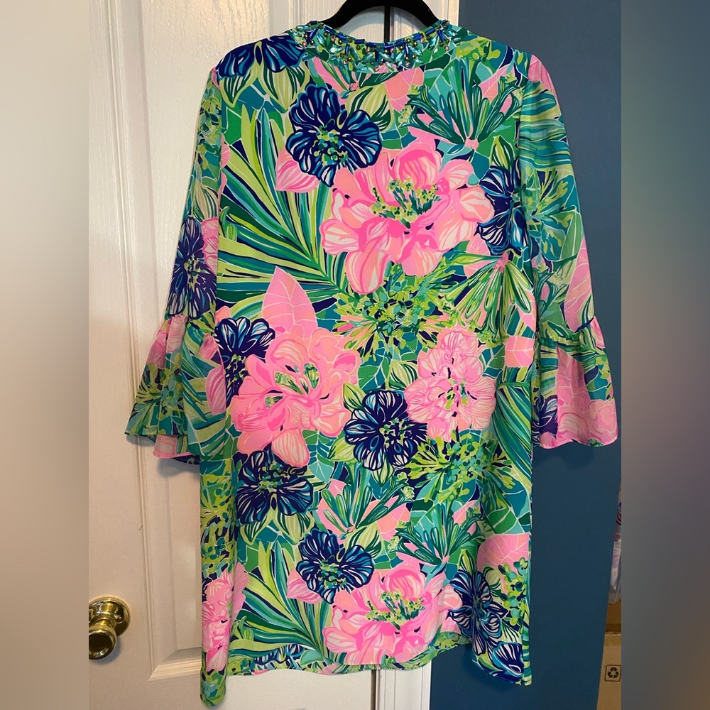 NWT Lilly Pulitzer Elenor’s Silk Dress - Picture 4 of 6